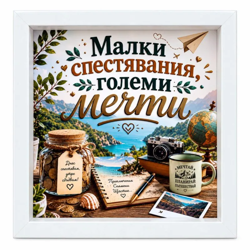 Касичка „Малки спестявания, големи мечти“