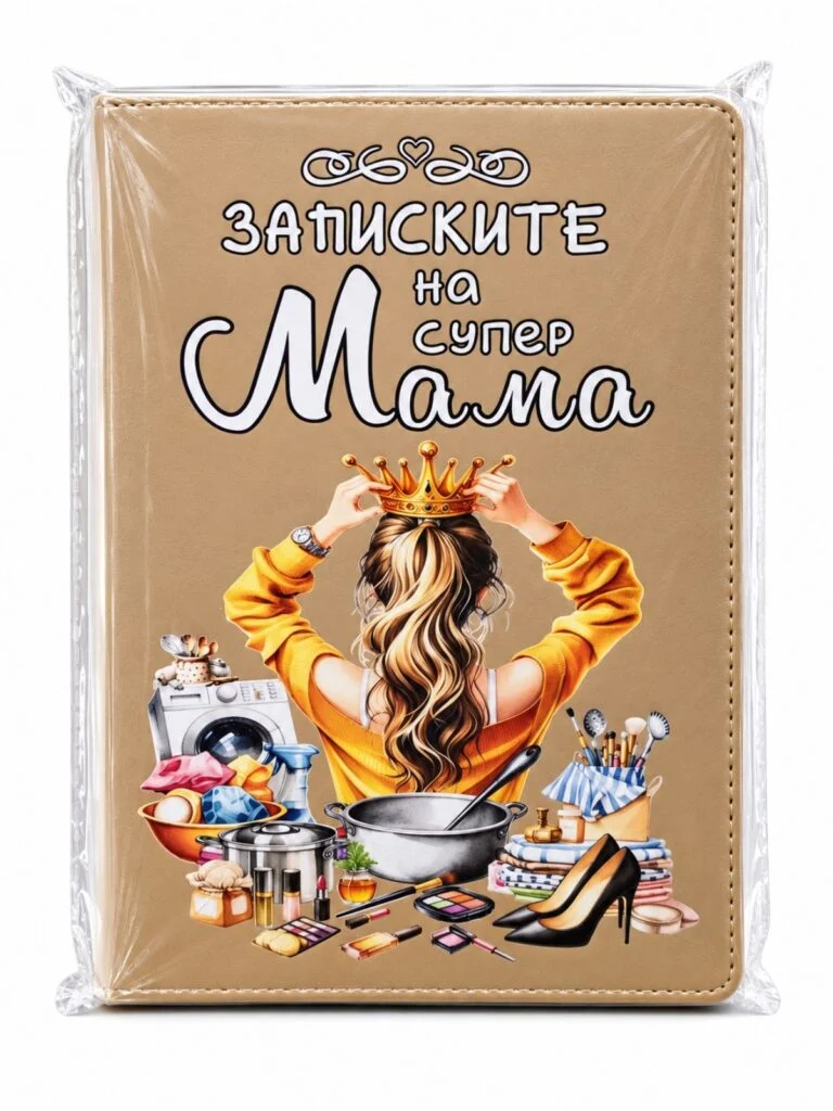 Кожен тефтер „Записките на супер Мама“